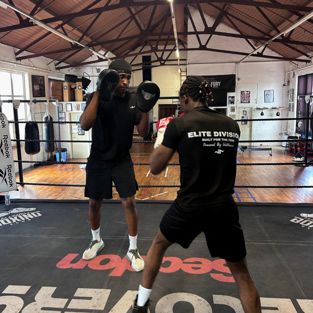 Black 'Elite Division' Performance Tee