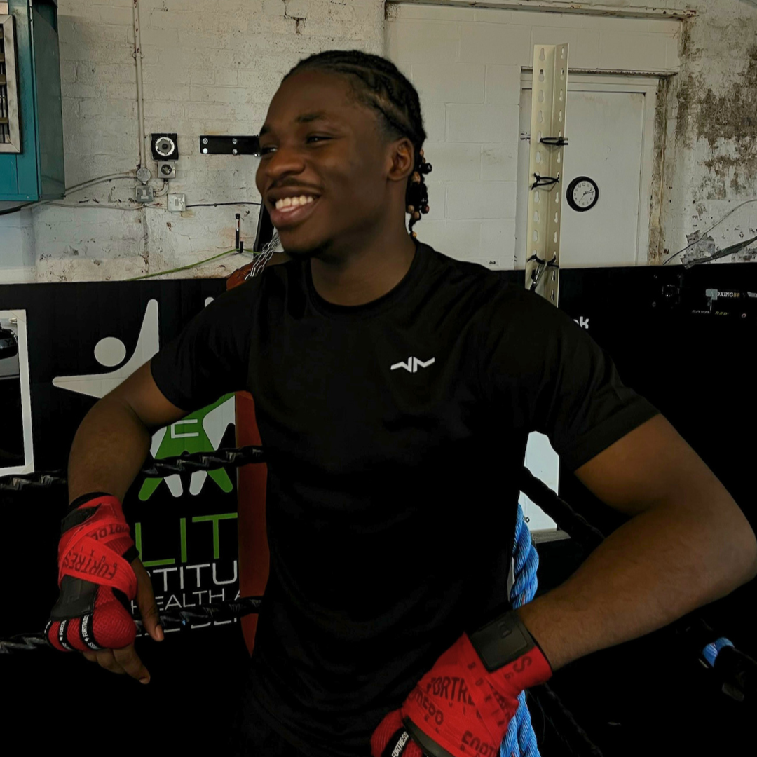 Black 'Elite Division' Performance Tee