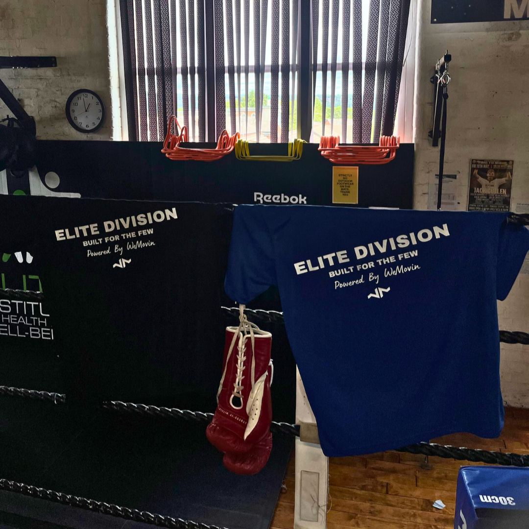 Black 'Elite Division' Performance Tee