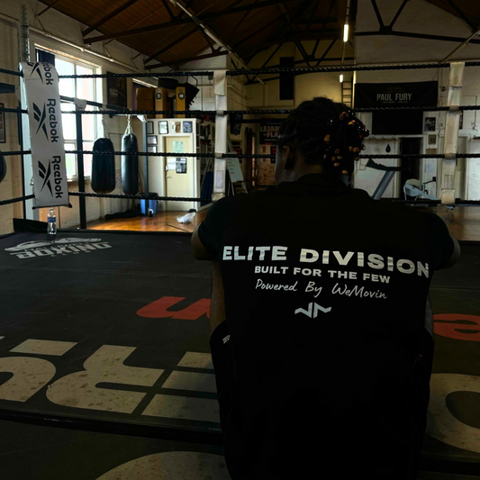 Black 'Elite Division' Performance Tee